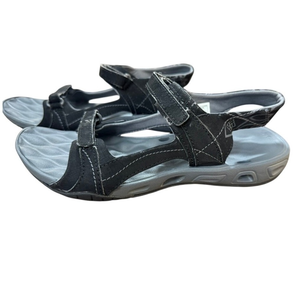 Columbia Techlite Womens Sport Sandals Black Grey BL4416-010 Size 7